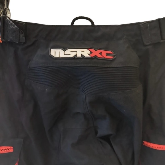 MSR XC Motocross Racing Pants, men's 32 Red And Black - Picture 6 of 15